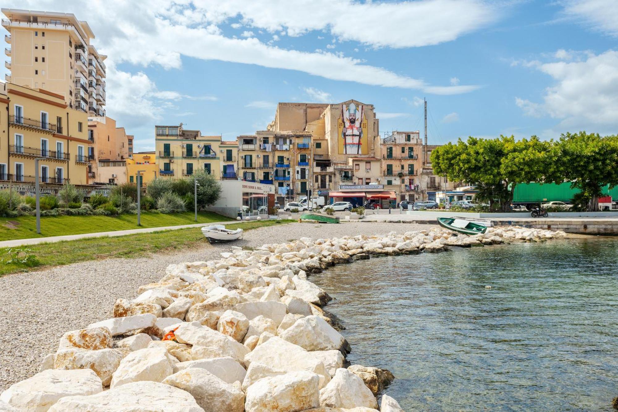 Erasmo Home Luxury Vista Mare Palermo Exterior foto